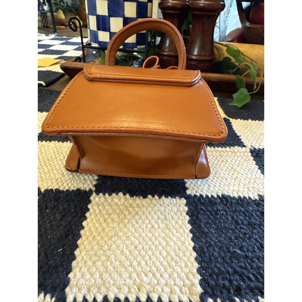 Jacquemus Le Chiquito Mini Snake-Skinned Pattern Front Panel Shoulder Bag - Picture 6 of 6